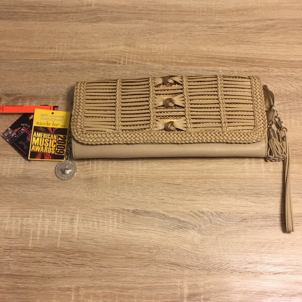 NWT Nicole Lee Clutch